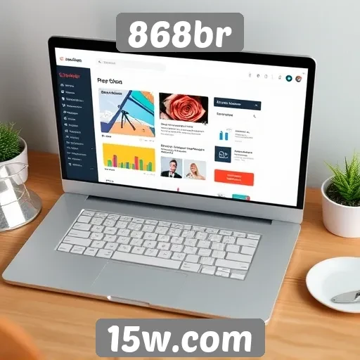Análise da interface do site 868br